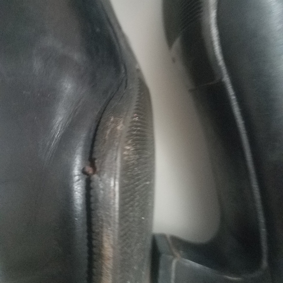 Vintage Stuart Weitzman for Roz and Sherm Victorian Black Leather Boots Size 8.5 - Picture 7 of 13